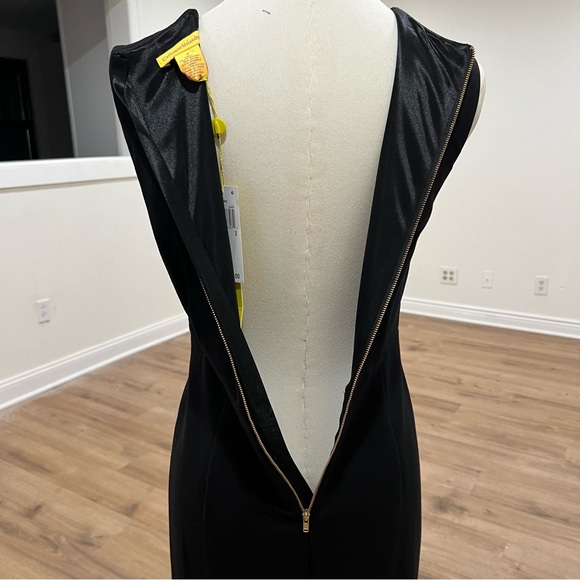 CATHERINE MALANDRINO Milan Black Dress Size 2 - Picture 6 of 13
